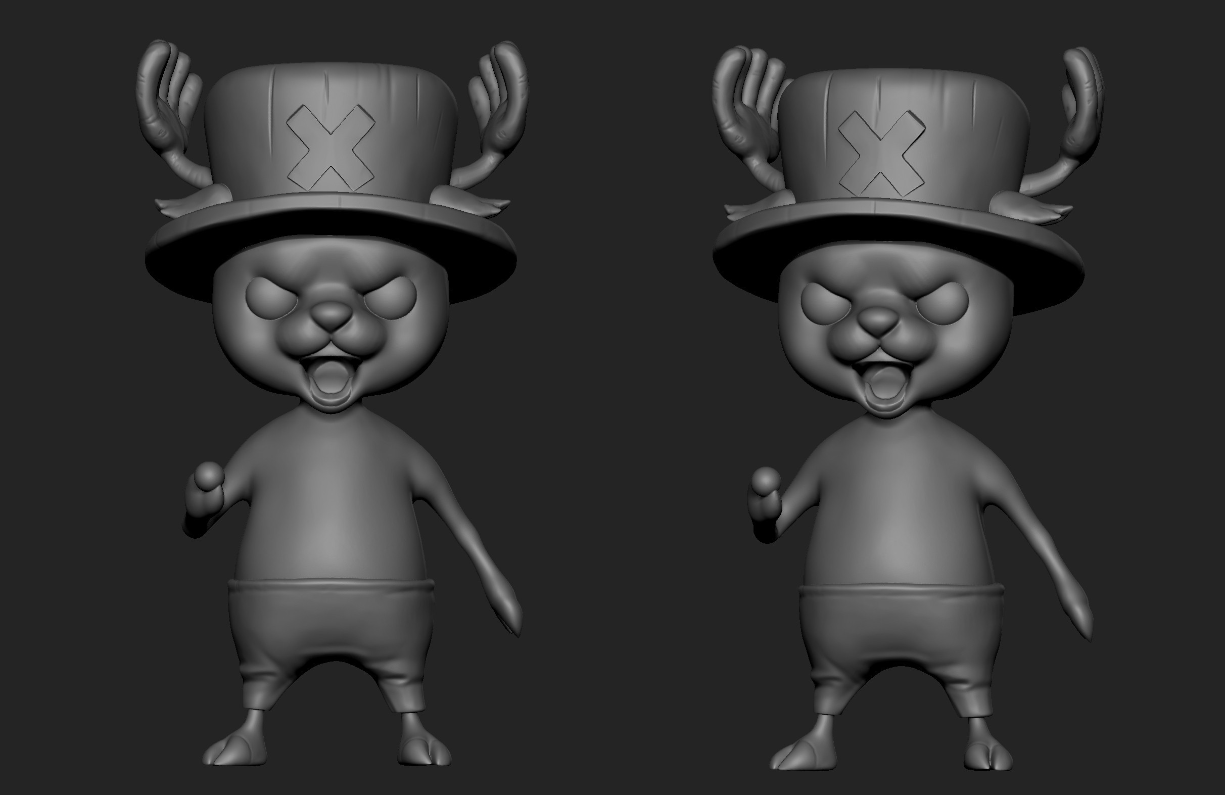 Télécharger fichier OBJ gratuit Chopper une pièce • Design